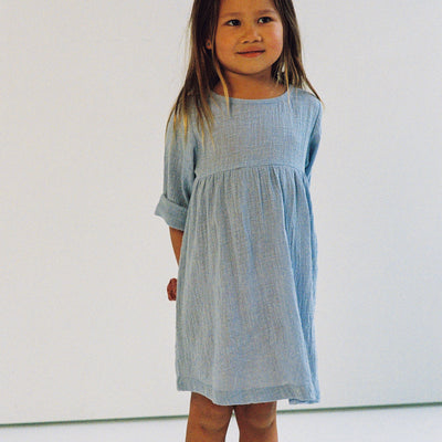 Koa Dress - Pale Indigo