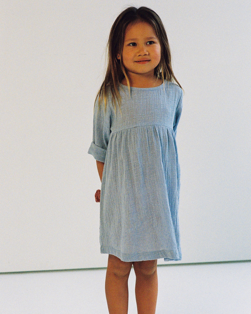 Koa Dress - Pale Indigo