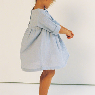 Koa Dress - Pale Indigo