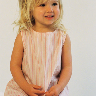 Nora Blouse - Pink Stripe