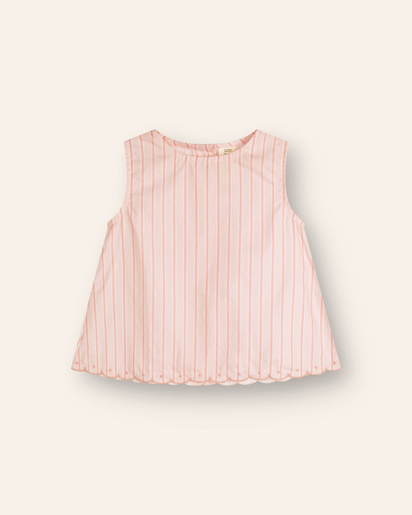Nora Blouse - Pink Stripe