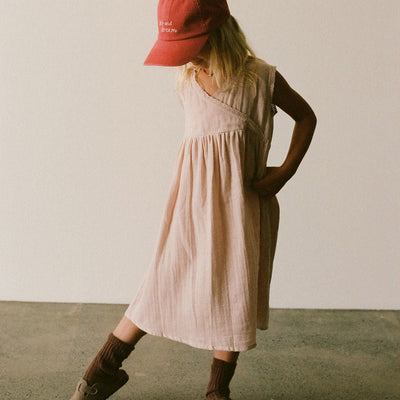 Reversible Eden Dress - Dusty Pink