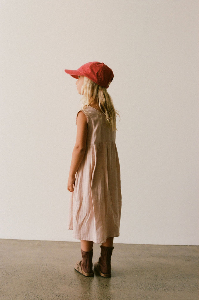 Reversible Eden Dress - Dusty Pink