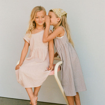 Reversible Eden Dress - Dusty Pink
