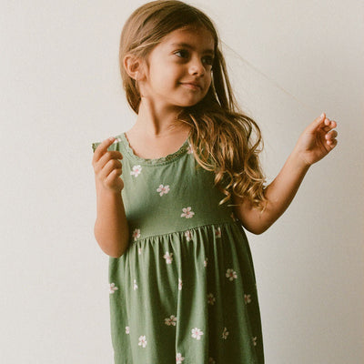 Reversible Eden Dress - Field Daisy