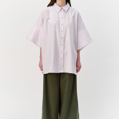 Pip Shirt - Lavender Stripe