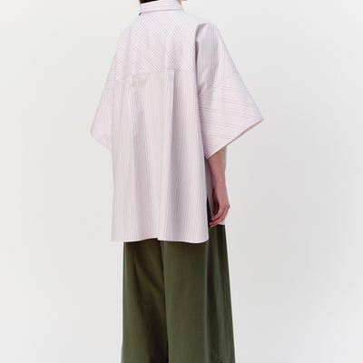 Pip Shirt - Lavender Stripe