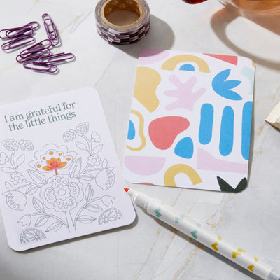 Colour Your Own Affirmation Cards