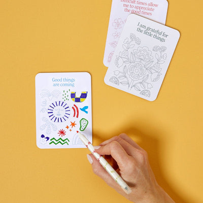 Colour Your Own Affirmation Cards