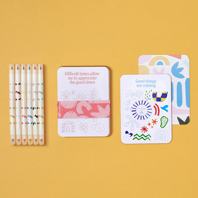 Colour Your Own Affirmation Cards