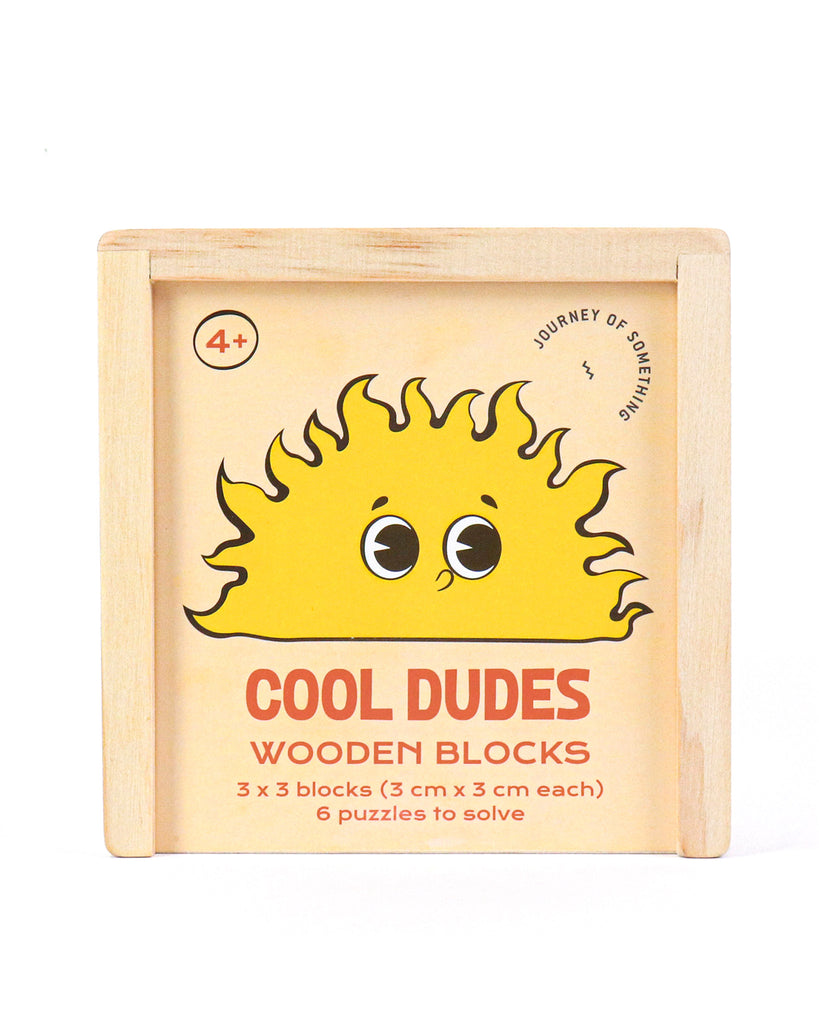 Cool Dudes Wooden Blocks