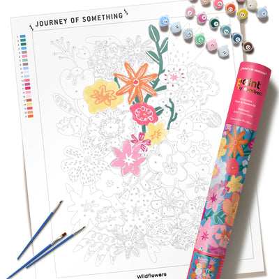 Paint by Numbers - Wildflowers