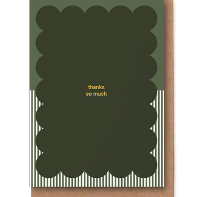 Card - Foiled Thanks so Much