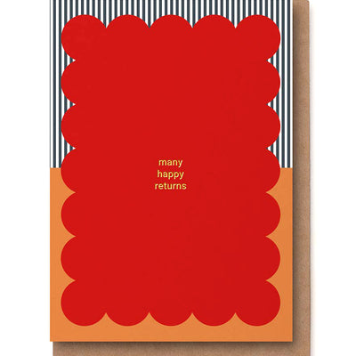 Card - Many Happy Returns