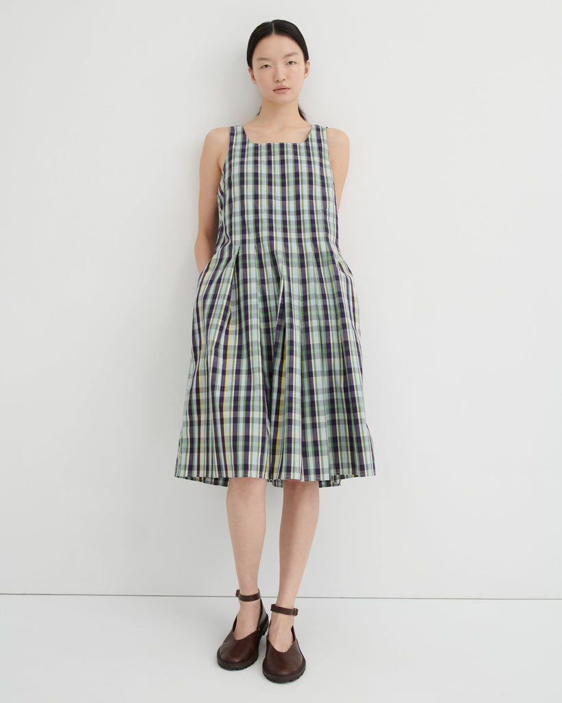 Author Dress - Violet Check