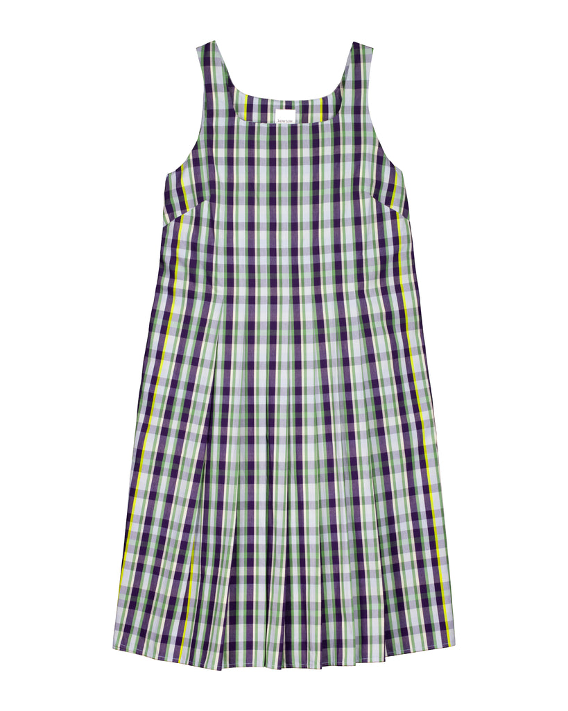 Author Dress - Violet Check