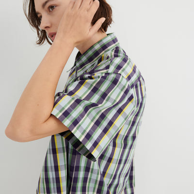 Author Shirt - Violet Check