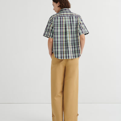 Author Shirt - Violet Check