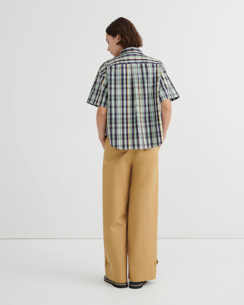 Author Shirt - Violet Check