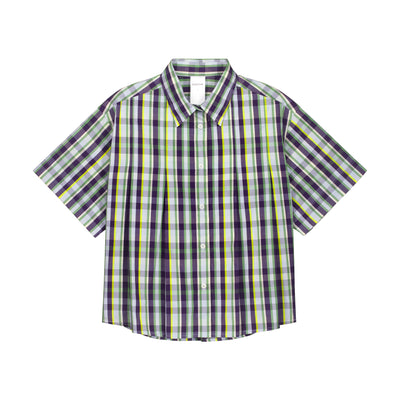 Author Shirt - Violet Check
