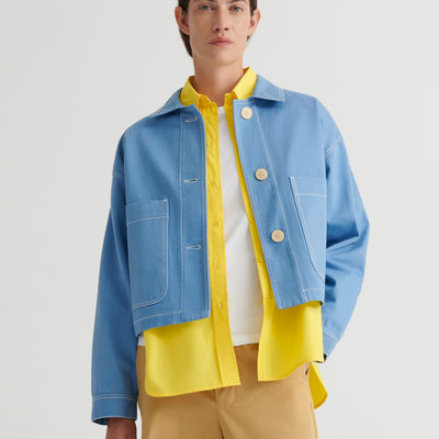 Ava Jacket - Sky Denim