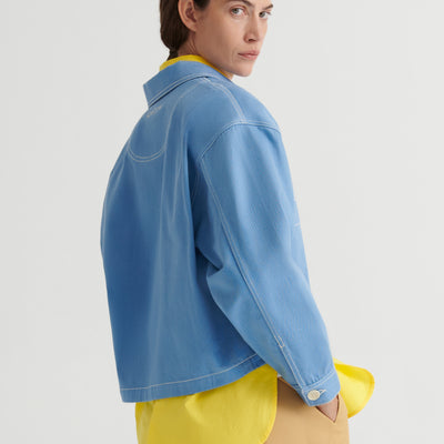 Ava Jacket - Sky Denim
