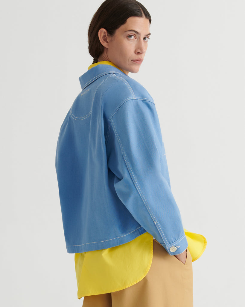 Ava Jacket - Sky Denim