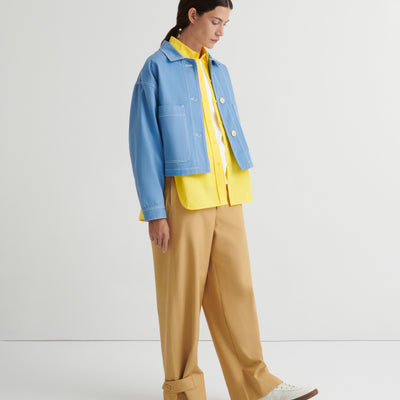 Ava Jacket - Sky Denim