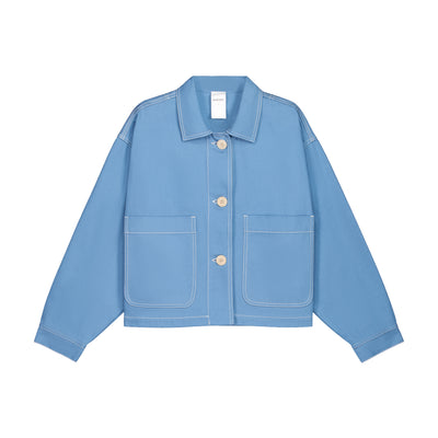 Ava Jacket - Sky Denim