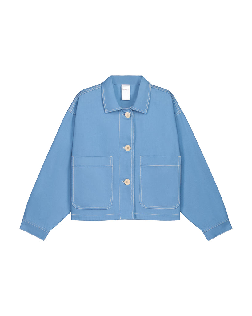 Ava Jacket - Sky Denim