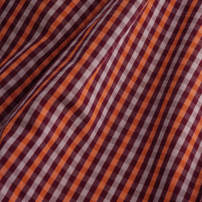 Belle Dress - Maroon Check