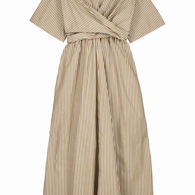 Composer Dress - Treetop Stripe