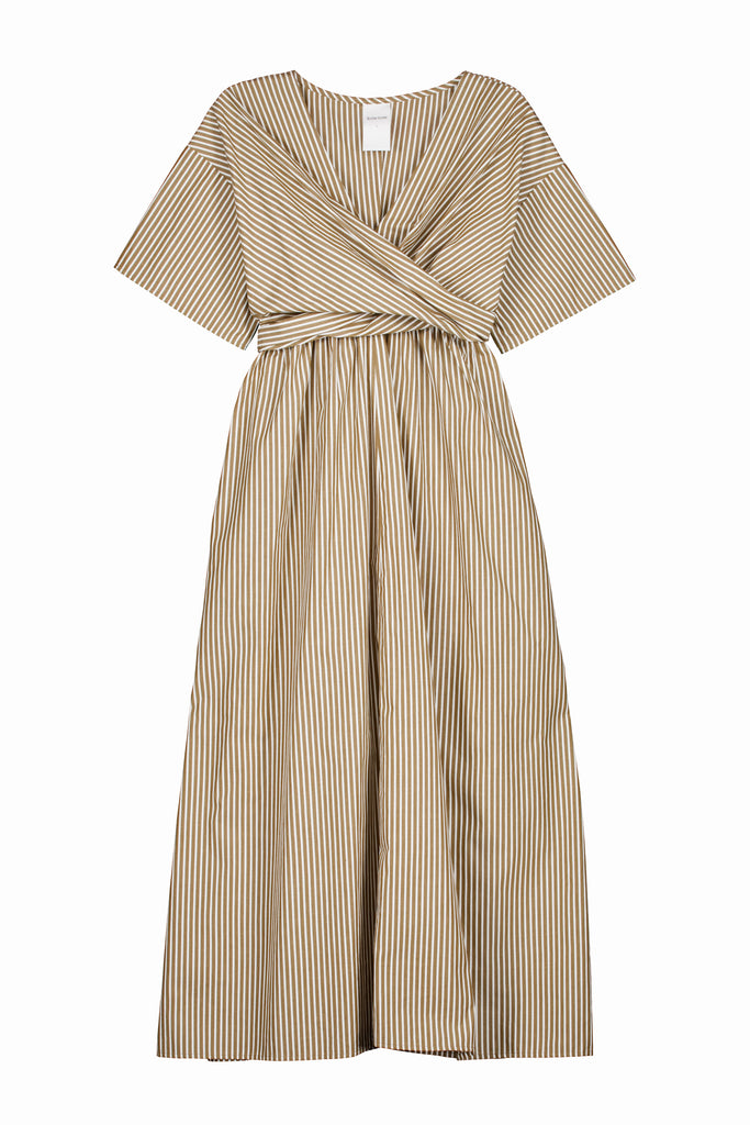 Composer Dress - Treetop Stripe