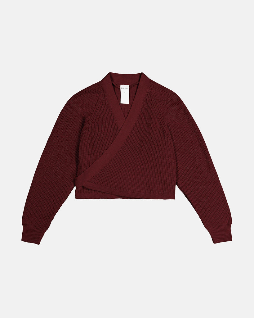 Composure Cardigan - Maroon