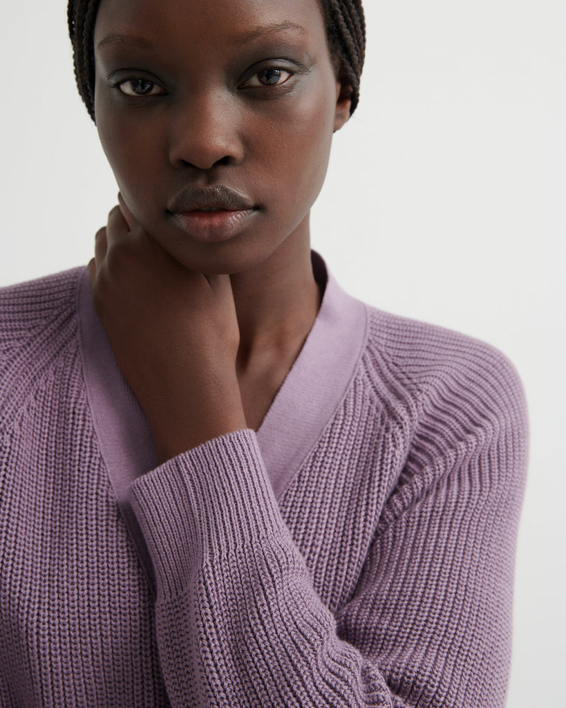 Composure Cardigan - Wisteria