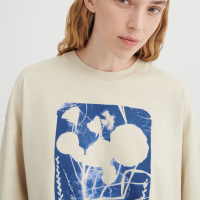 Cyanotype Tee - Stone