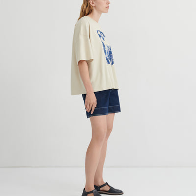 Cyanotype Tee - Stone