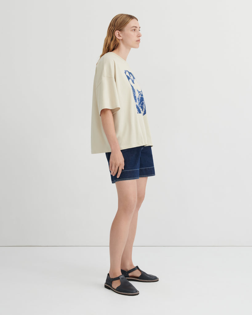 Cyanotype Tee - Stone