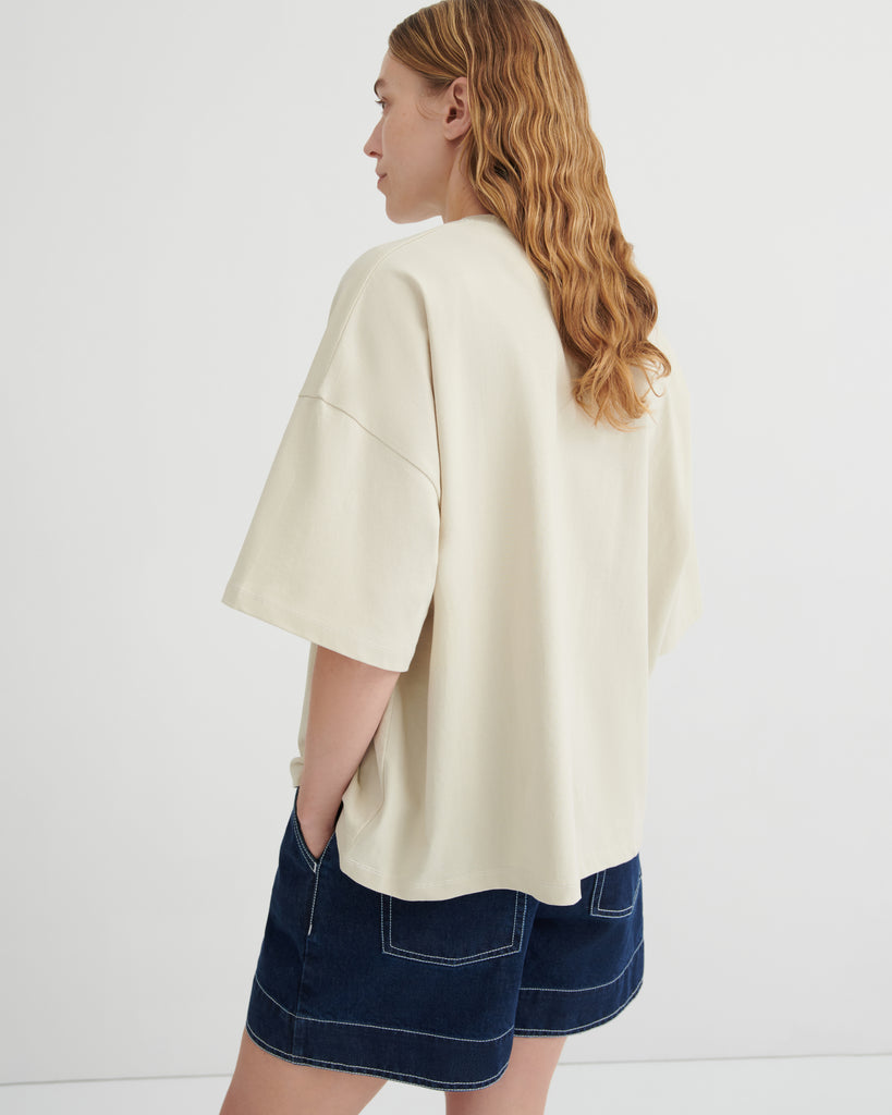 Cyanotype Tee - Stone
