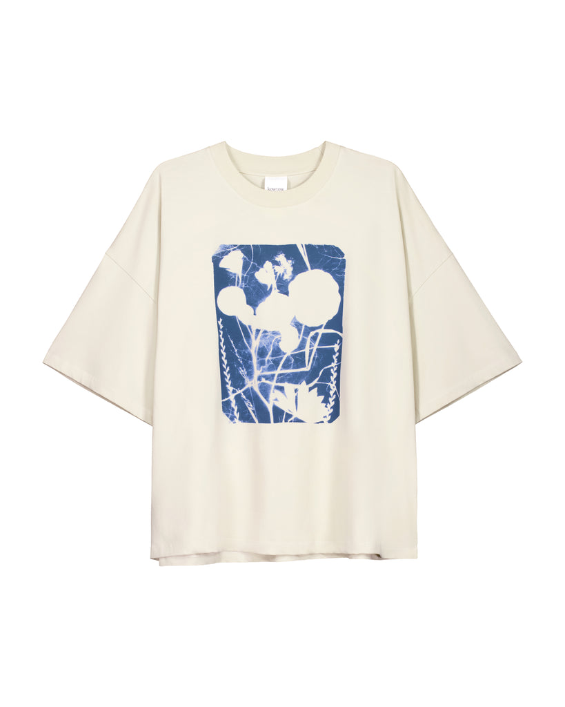 Cyanotype Tee - Stone