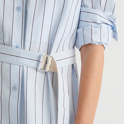 Elementary Dress - Cloud Stripe