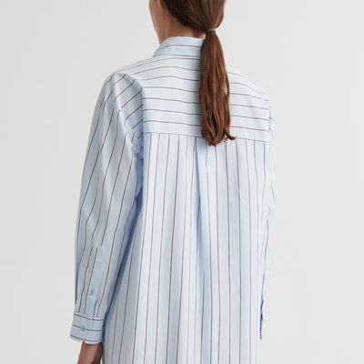 Elementary Dress - Cloud Stripe