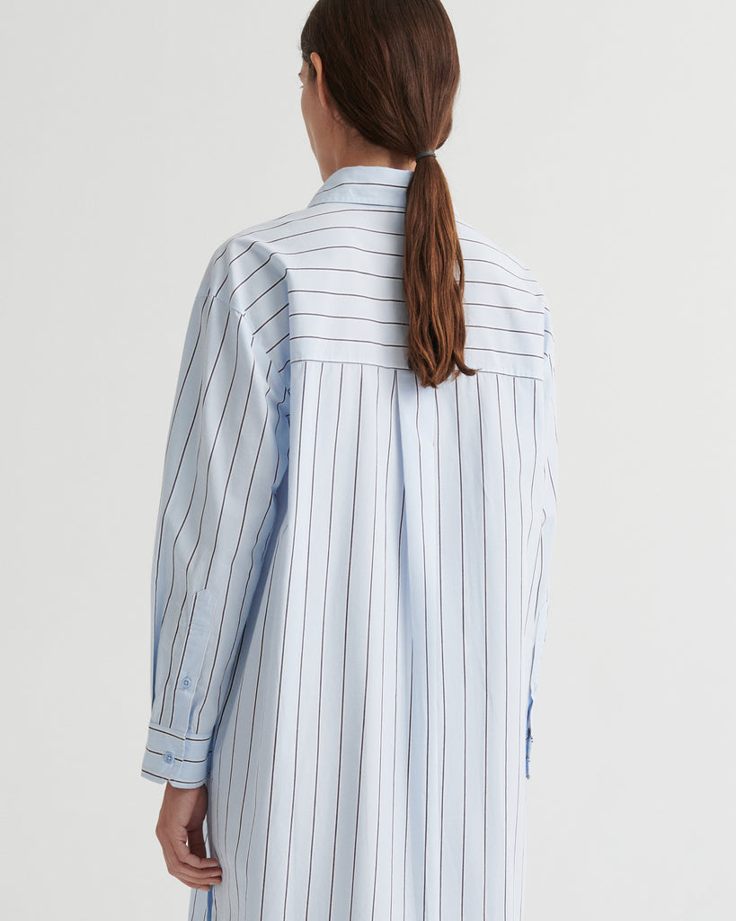 Elementary Dress - Cloud Stripe