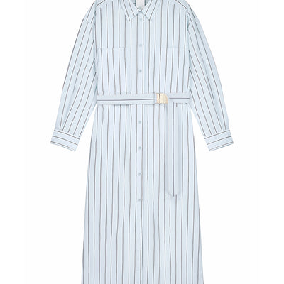 Elementary Dress - Cloud Stripe