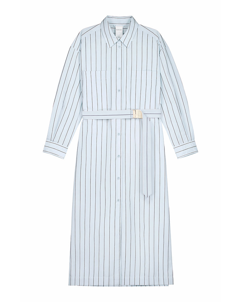 Elementary Dress - Cloud Stripe