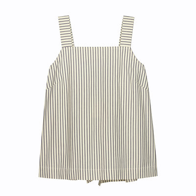 Elle Top - Ecru Stripe