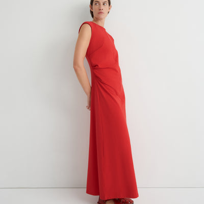 Ember Dress - Poppy Red