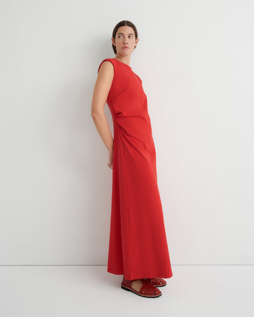 Ember Dress - Poppy Red