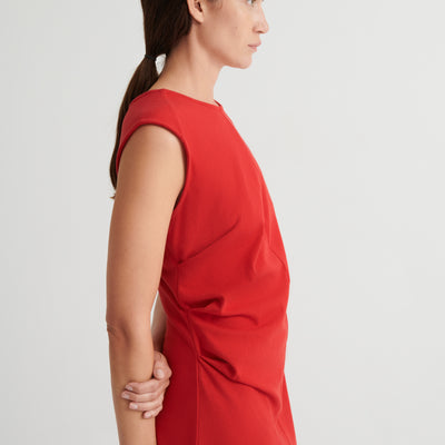 Ember Dress - Poppy Red