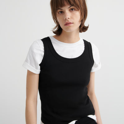 Everyday Singlet - Black